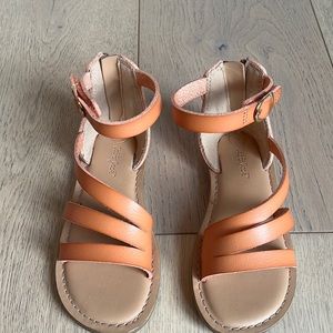 Tan Cat and Jack girls sandals